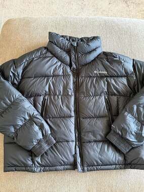 Columbia Pike Lake II Omni-Heat Cropped Puffer Jacket